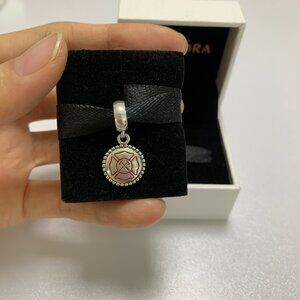 Pandora Firefighter Dangle Charm, Mixed Enamel Pendant